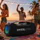 Crystal Audio Groove 100 ΒΤ Ηχείο Bluetooth 100W με Διάρκεια Μπαταρίας έως 8 ώρες Μαύρο